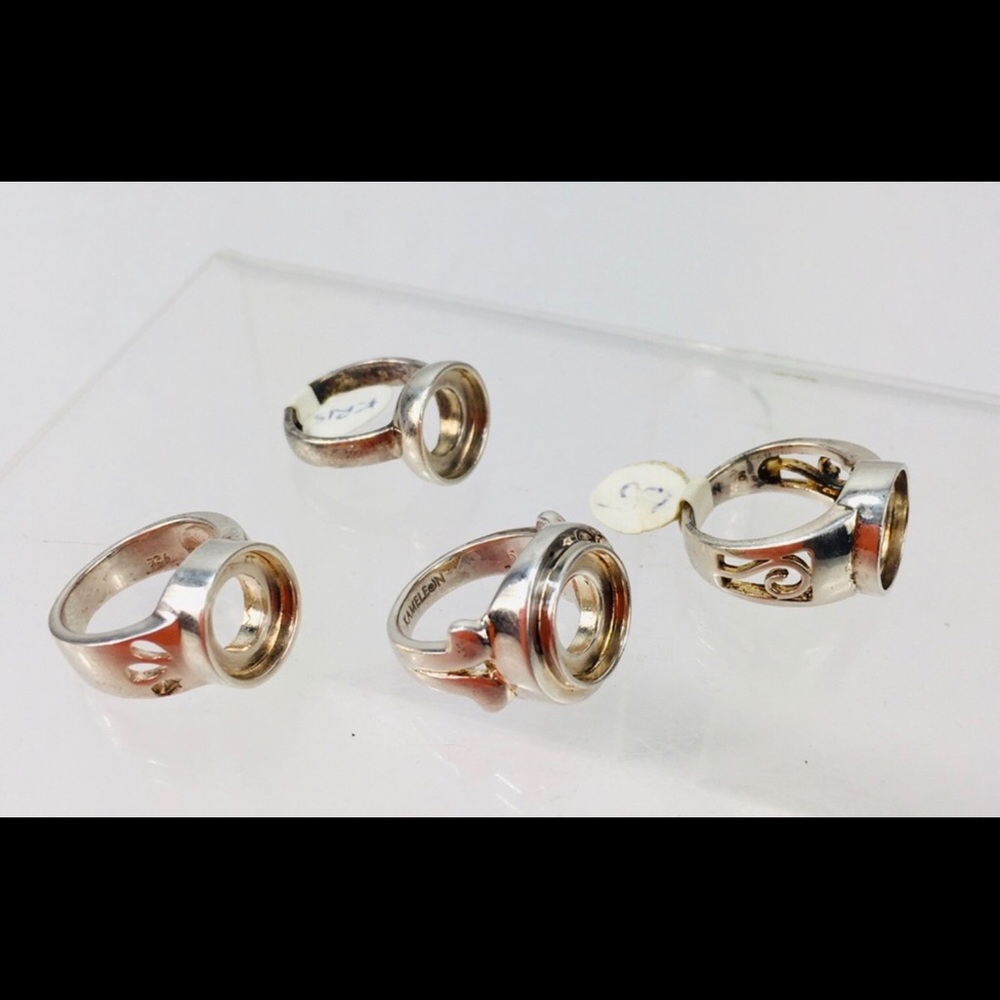 Reserved listing for Snarkette 4 rings size 6